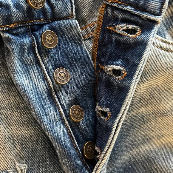 FREE PEOPLE NWT WOMEN'S 25 "THE VIRGIN LABEL" DISTRESSED SKINNY JEAN - Picture 11 of 14